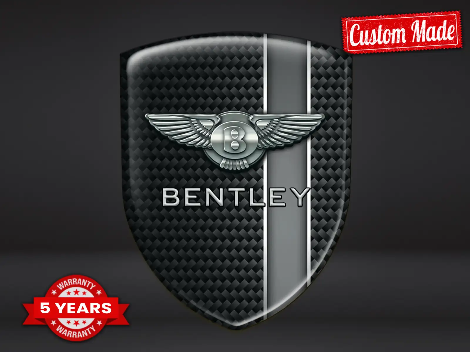 Bentley Automatic Door Sticker Professional Customizable Sturdy